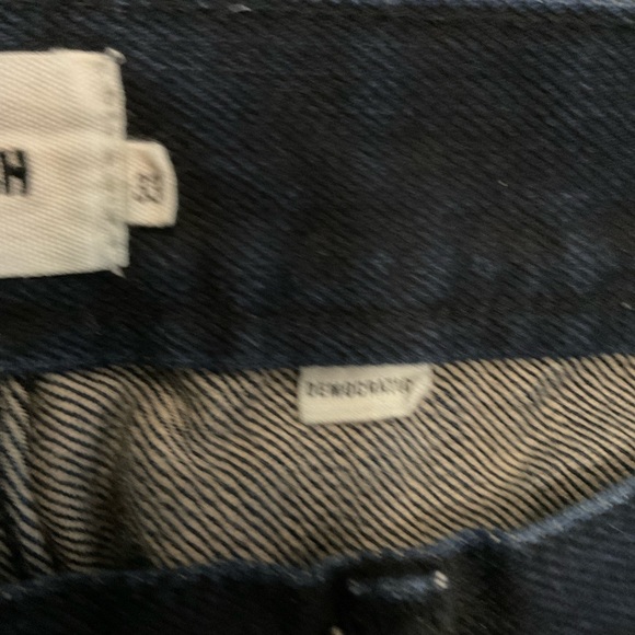 Taylor Stitch Mens Democratic Blue Dark Wash Denim Jeans - Picture 8 of 14